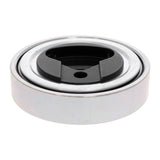 SUZUKI Tensioner Pulley, V-ribbed belt  - ACKOJA A64-0136