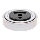 SUZUKI Tensioner Pulley, V-ribbed belt  - ACKOJA A64-0136