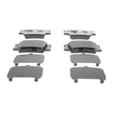 TOYOTA Brake Pad Set, disc brake  - ACKOJA A70-0028