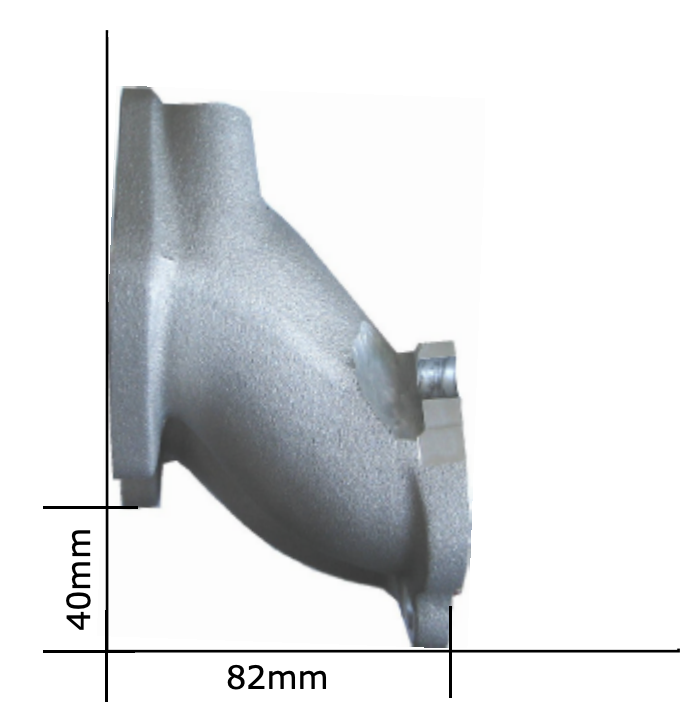 Austin Healy 3000/6 3 x 45 DCOE 3 piece Inlet Manifold inc Linkage