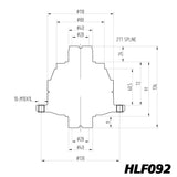 Blackline Honda Civic EK4 CRX Integra Y21 Y80 S80 S4C LSD Limited Slip Diff HLF092