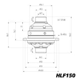 Blackline Lancia Delta MK1 MK2 C510 5 Speed LSD Limited Slip Diff HLF150