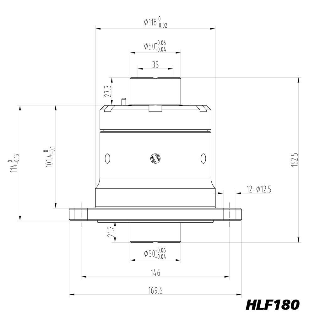 Blackline Porsche 911 915 924 43 Spline Helical LSD Limited Slip Diff HLF180/43