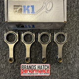 Ford Cosworth YB / Pinto K1 H Beam Forged Conrods Rods Set & ARP Rod Bolts 011BP29129