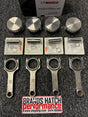 MINI Cooper S R53 W11 W11B16A JCW STD Size 77mm 8.5:1 WISECO FORGED PISTON KIT & K1 H BEAM RODS