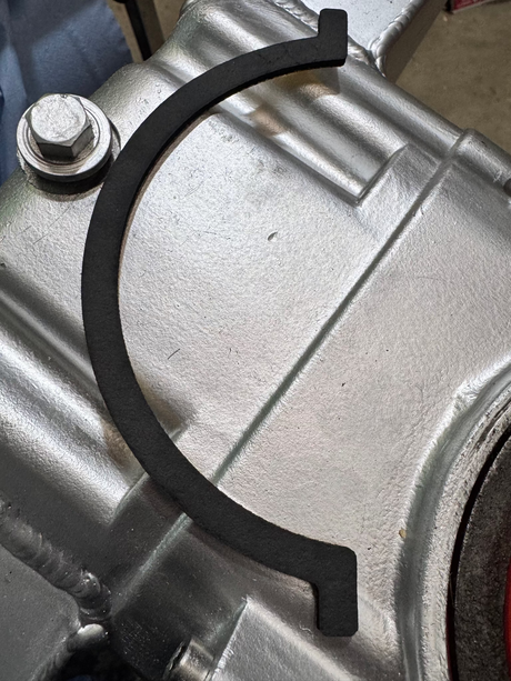 Ford Sierra Escort Pinto YB Bell housing plate to Engine Foam Rubber