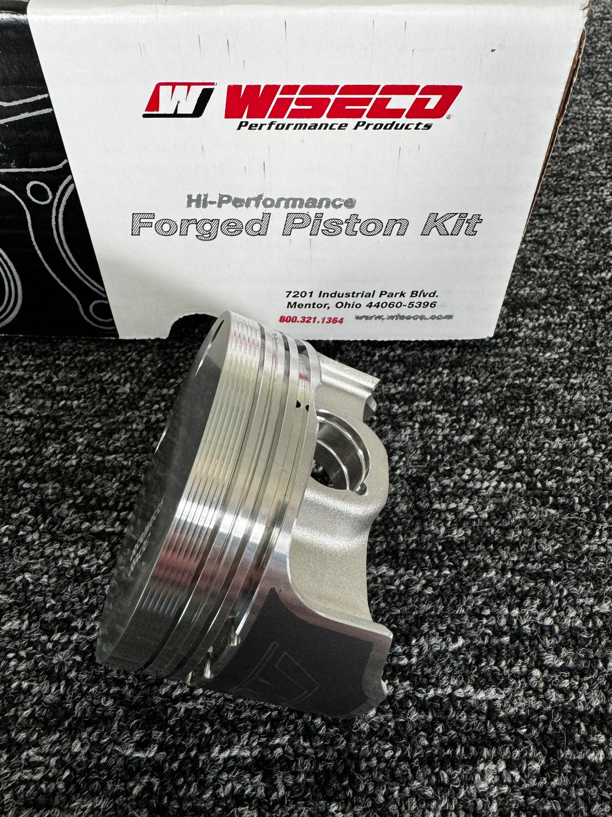Nissan 1.8L 16V 200SX Sylvia CA18DET 8.5:1 83.5mm Wiseco Forged Piston Kit WK630M835