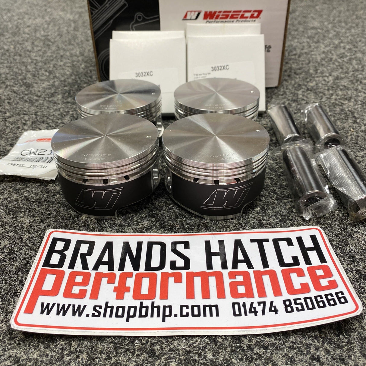 MINI Cooper S R53 W11 W11B16A JCW STD Size 77.5mm 8.5:1 WISECO FORGED PISTON KIT WK618M775
