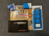 FORD Cosworth Pistons YB Sierra Escort Rebuild Kit - MAHLE / KING RACE BEARINGS - WRC GASKET - WISECO