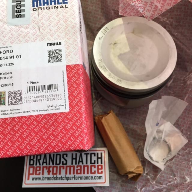 Ford Cosworth YB Mahle Piston Set - 1 piston inc Rings and Gudgeon Pin