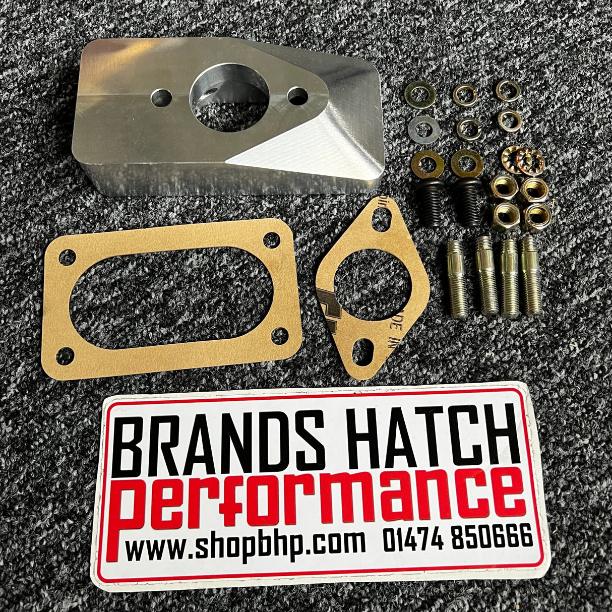 Ford / SAAB V4 1bbl to 32/36 Weber Manifold Adaptor Converter - DGV DCD DGMS