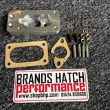 Ford / SAAB V4 1bbl to 32/36 Weber Manifold Adaptor Converter - DGV DCD DGMS