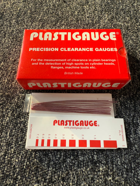 Ford Cosworth YB Pinto Engine Big End Main Bearing Flexigauge Plastigauge 0.025-0.175mm Clearance Strips