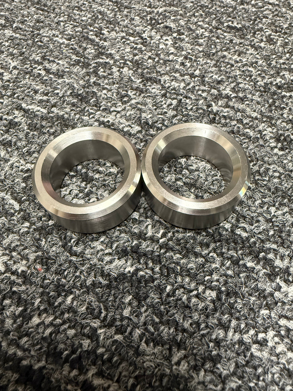 Ford Sierra Cosworth YB Stainless Steel Cam Camshaft Seal Spacer  - 2wd - RS500 - PAIR