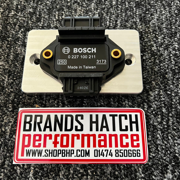 Bosch Ignition Amplifier Module Billet Bracket & Bosch IGN AMP