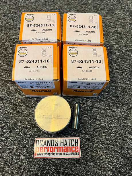 Austin Rover Mini A Series 998cc +0.040" 65.58 bore slipper Flat Top Pistons