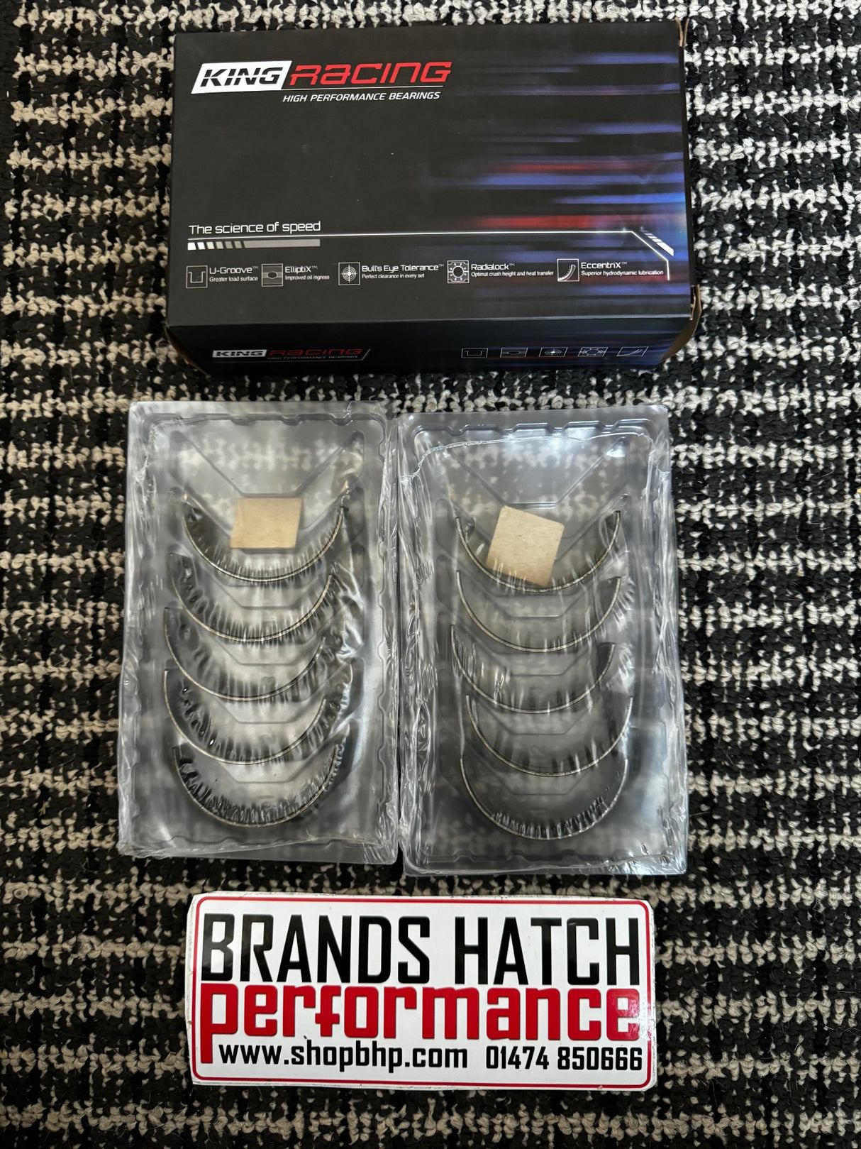 Ford Escort Sierra Cosworth YB Pinto RS2000 KING RACE Main Bearings - MB5672XP - Standard - 0.25mm - 0.5mm