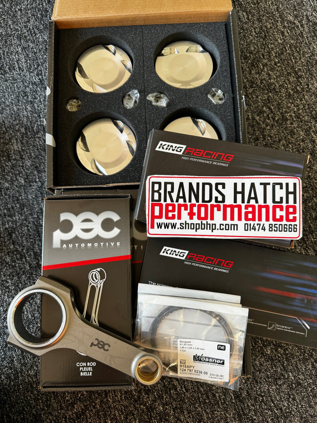 Wossner FORD 2.0 Cosworth 16V Non Turbo NA *Long R0d*  Forged Pistons & Rods & KING RACE BEARINGS