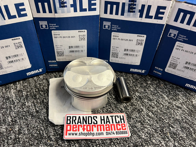 Mini 1.4 One R56 N12B14A 77.25mm +0.25mm MAHLE Piston Set INC Rings & Gudgeon Pins