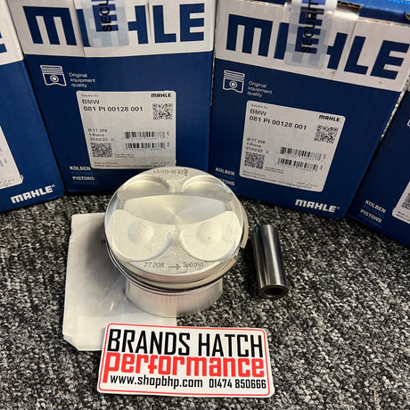 Mini 1.4 One R56 N12B14A 77.25mm +0.25mm MAHLE Piston Set INC Rings & Gudgeon Pins
