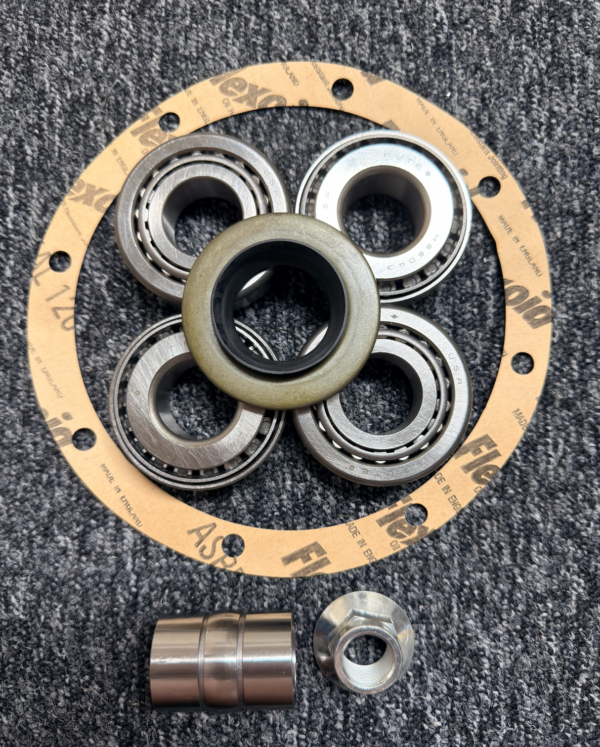 Ford English Axle Differential Bearing Rebuild Kit Escort Cortina 18/22 Spline