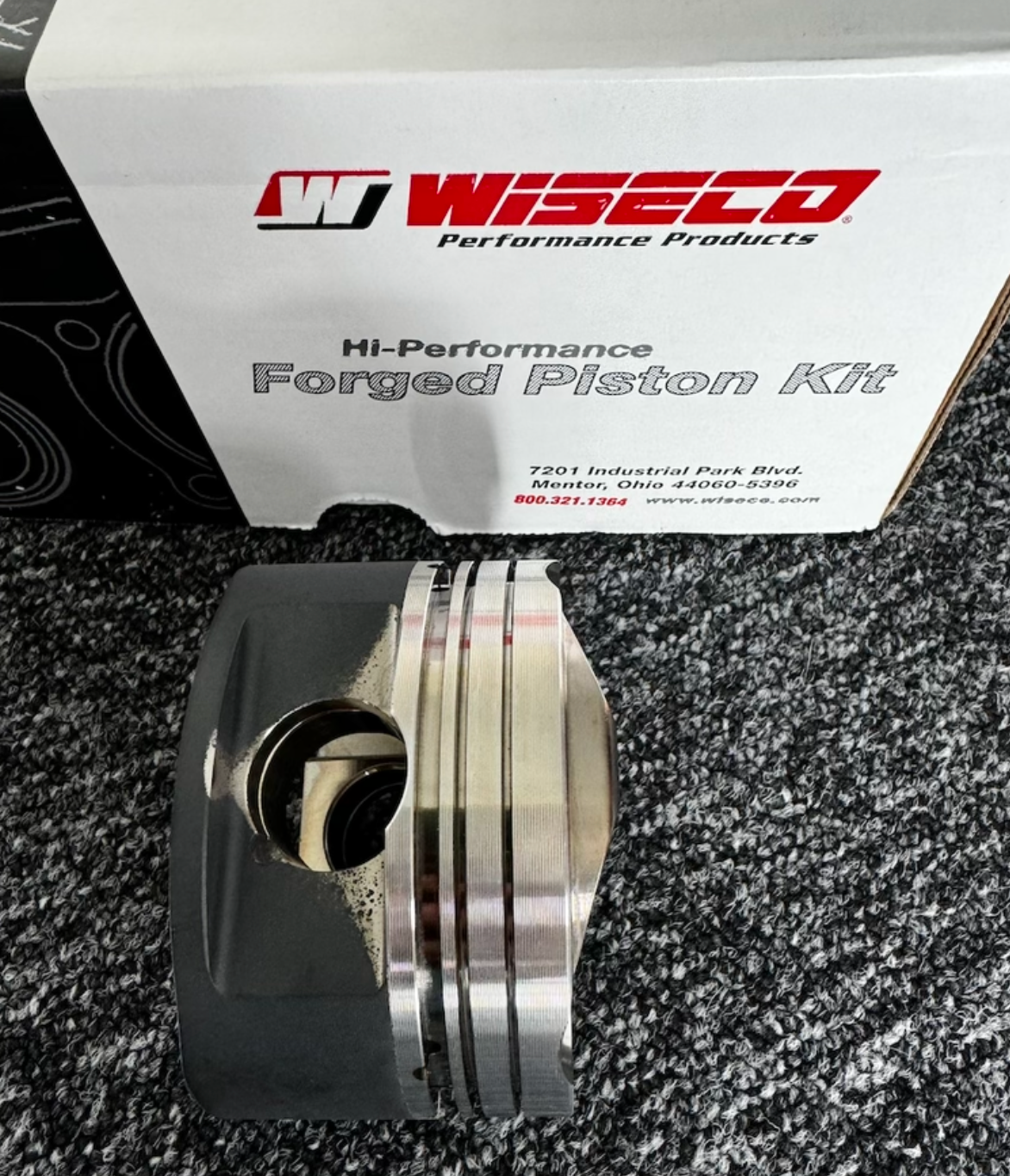 Ford 1.6 Ecoboost 16V Fiesta Focus ST180 ST200 10.0:1 79.00mm Wiseco Forged Pistons WKE150M79AP & K1 H Beam Conrods Rods 011EM16134