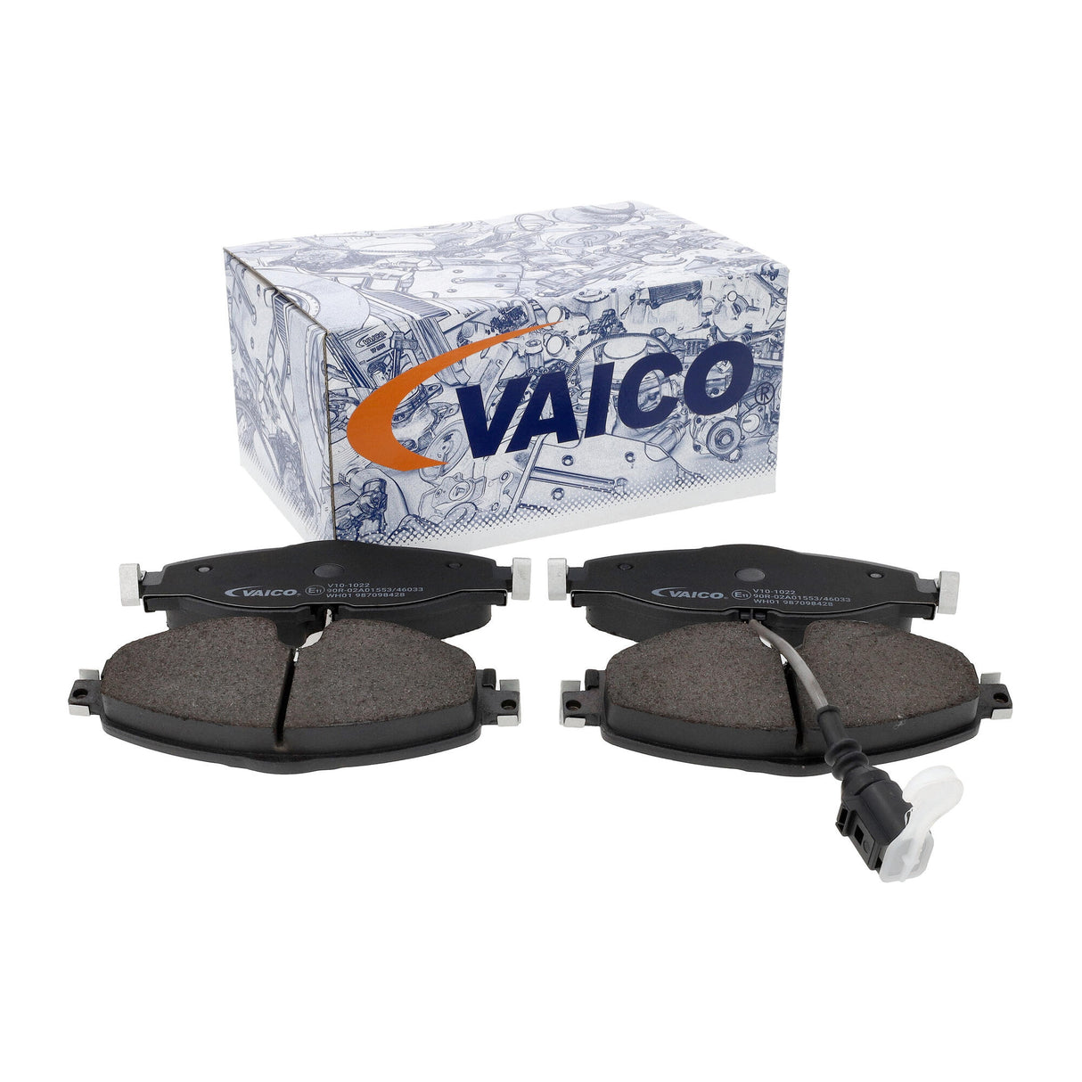 VW Brake Pad Set, disc brake  - VAICO V10-1022