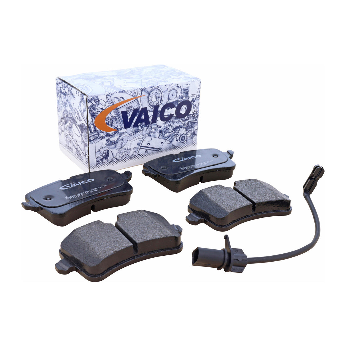 VW Brake Pad Set, disc brake  - VAICO V10-1024