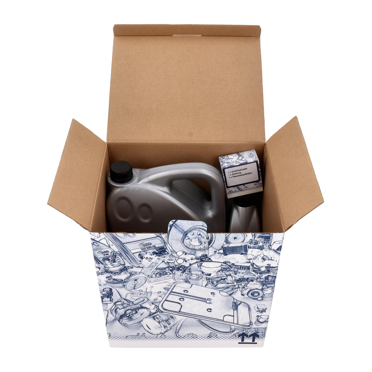 VW Gas Spring, boot/cargo area  - VAICO V10-1991