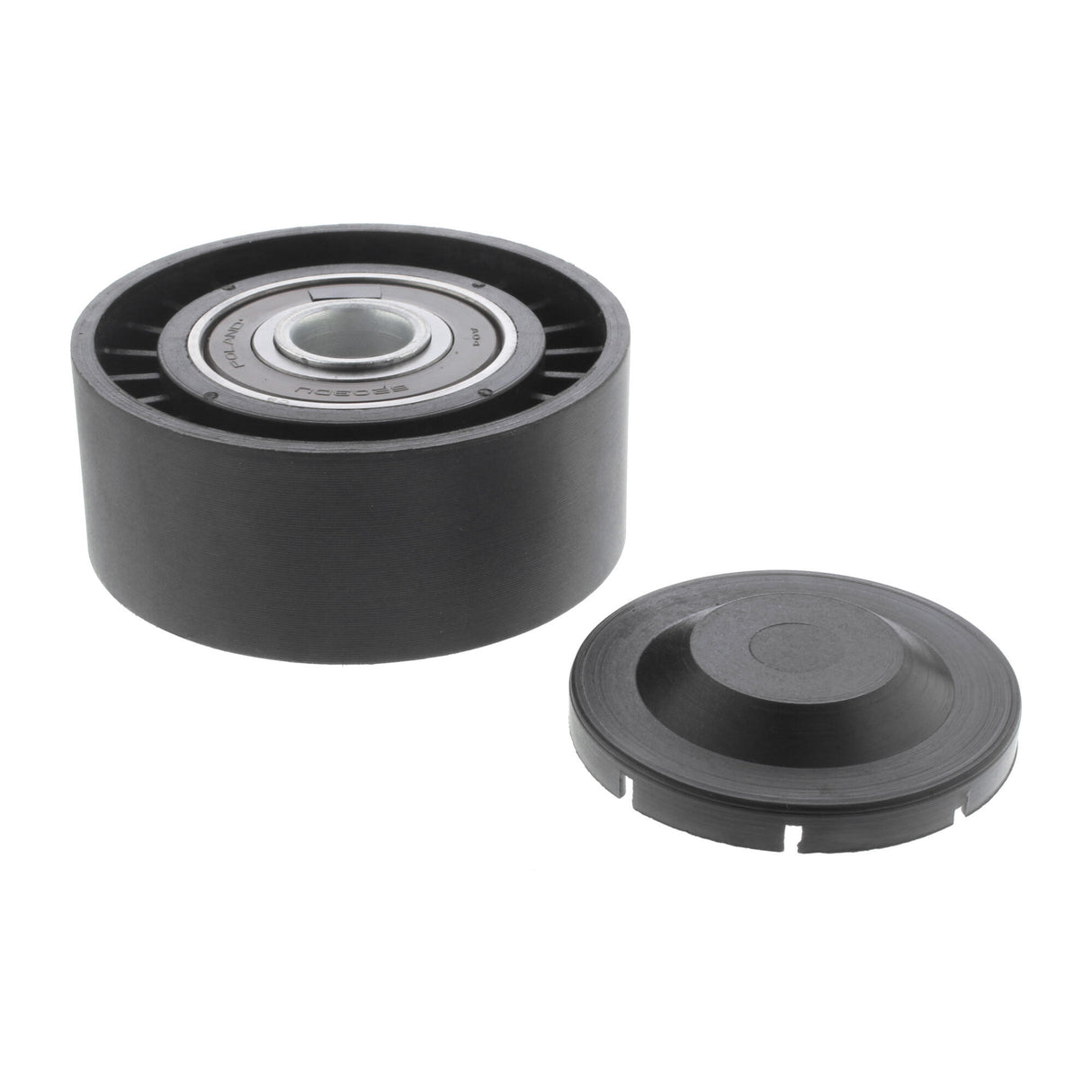 VW Deflection/Guide Pulley, V-ribbed belt  - VAICO V10-4613