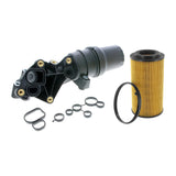 VW Housing, oil filter  - VAICO V10-4983