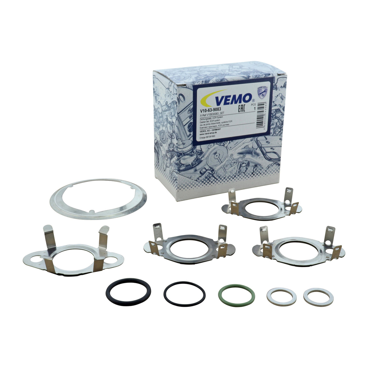 VW Gasket Set, EGR system  - VEMO V10-63-9083