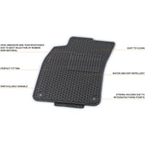 AUDI Floor Mat Set  - VAICO V10-6840