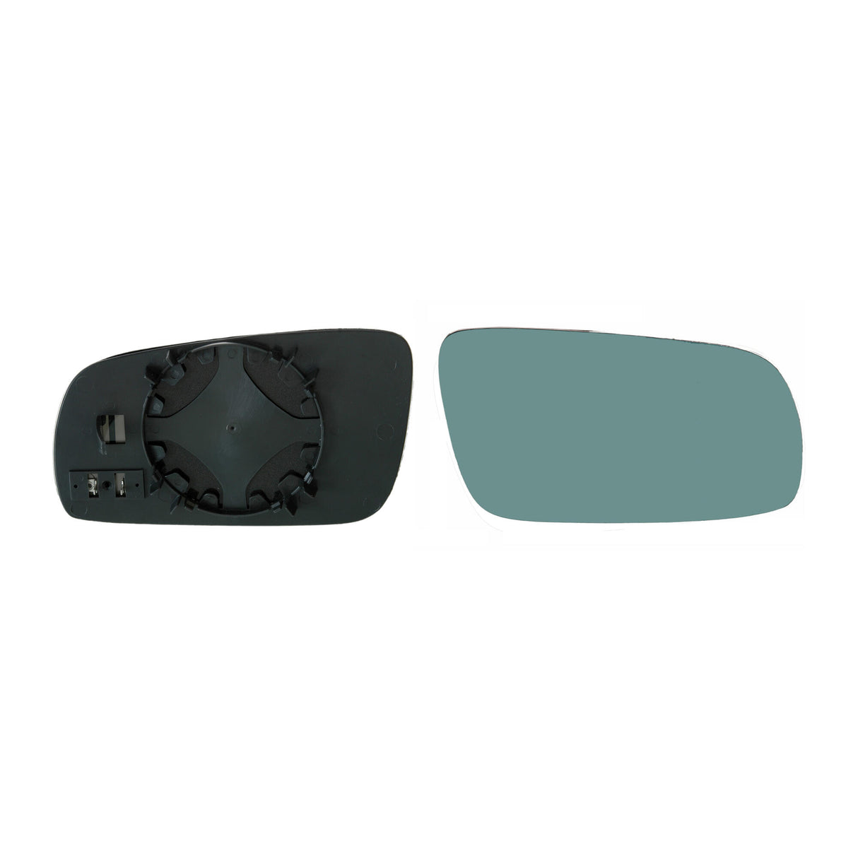 VW Mirror Glass, exterior mirror  - VEMO V10-69-0009