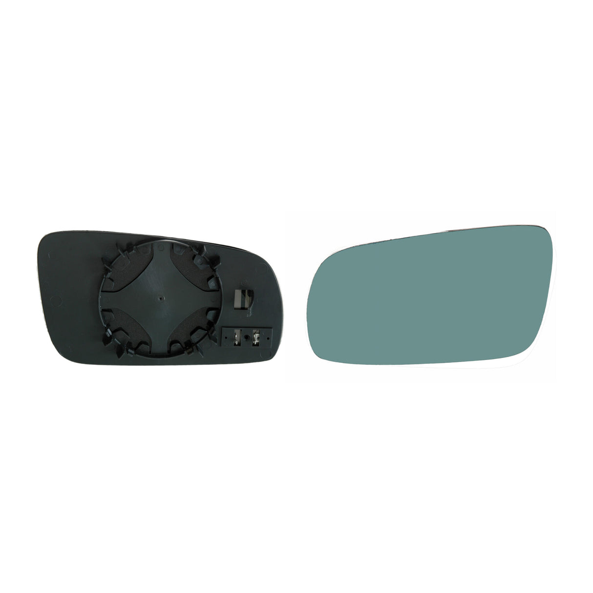 VW Mirror Glass, exterior mirror  - VEMO V10-69-0039