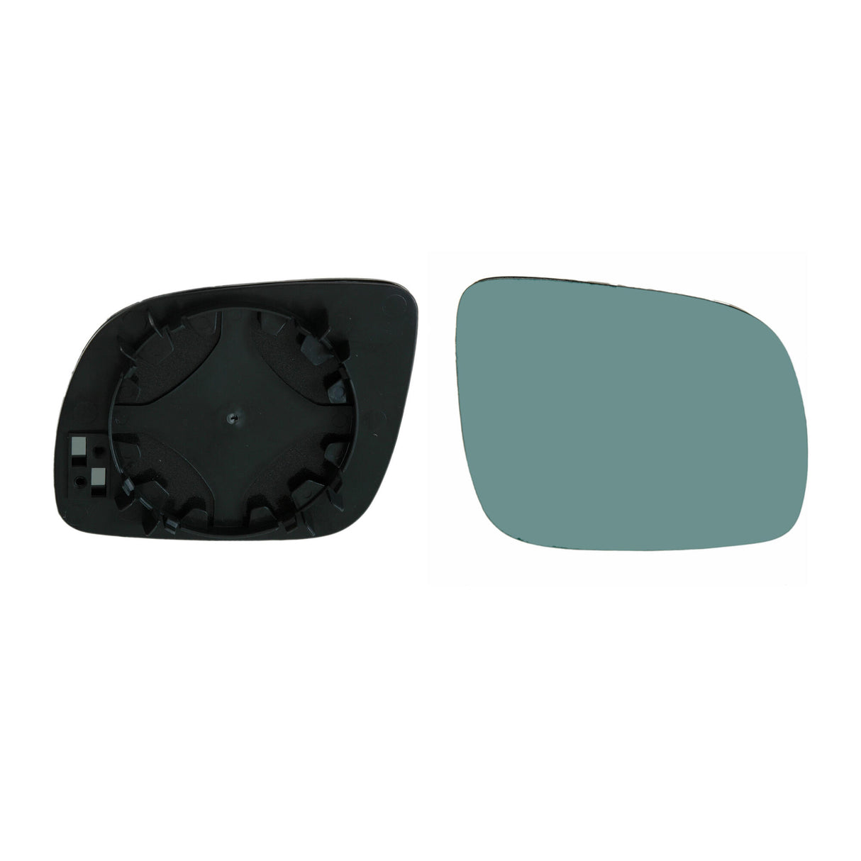 VW Mirror Glass, exterior mirror  - VEMO V10-69-0042