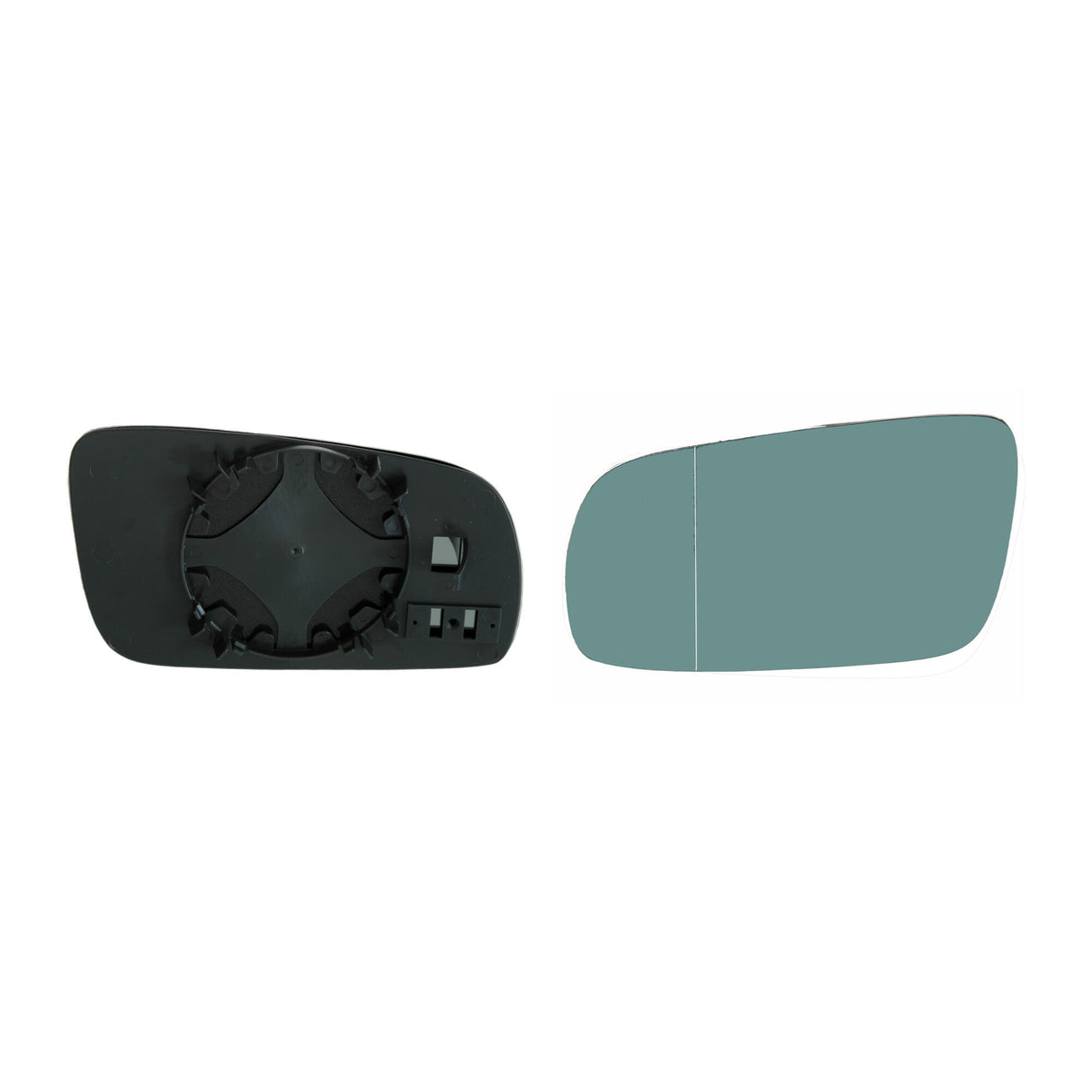 VW Mirror Glass, exterior mirror  - VEMO V10-69-0043