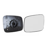 VW Mirror Glass, exterior mirror  - VEMO V10-69-0089