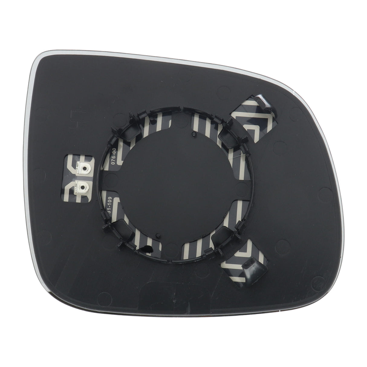 VW Mirror Glass, exterior mirror  - VEMO V10-69-0122