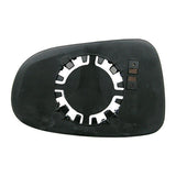 VW Mirror Glass, exterior mirror  - VEMO V10-69-0134