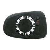 VW Mirror Glass, exterior mirror  - VEMO V10-69-0135