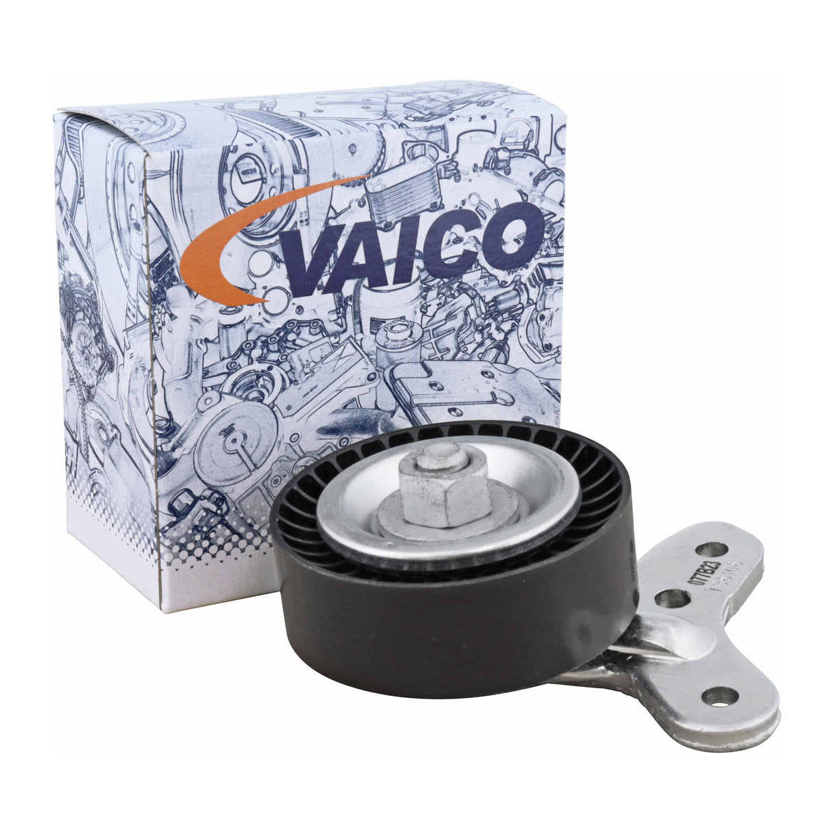 VAG Deflection/Guide Pulley, V-ribbed belt  - VAICO V10-6960