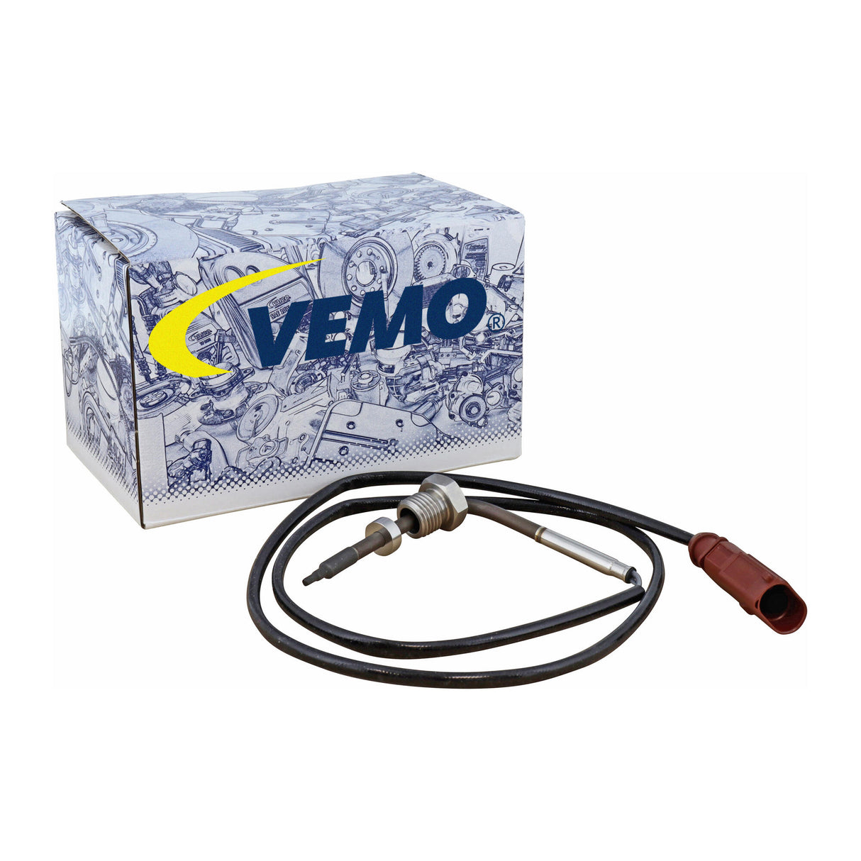 VW Sensor, exhaust gas temperature  - VEMO V10-72-0099