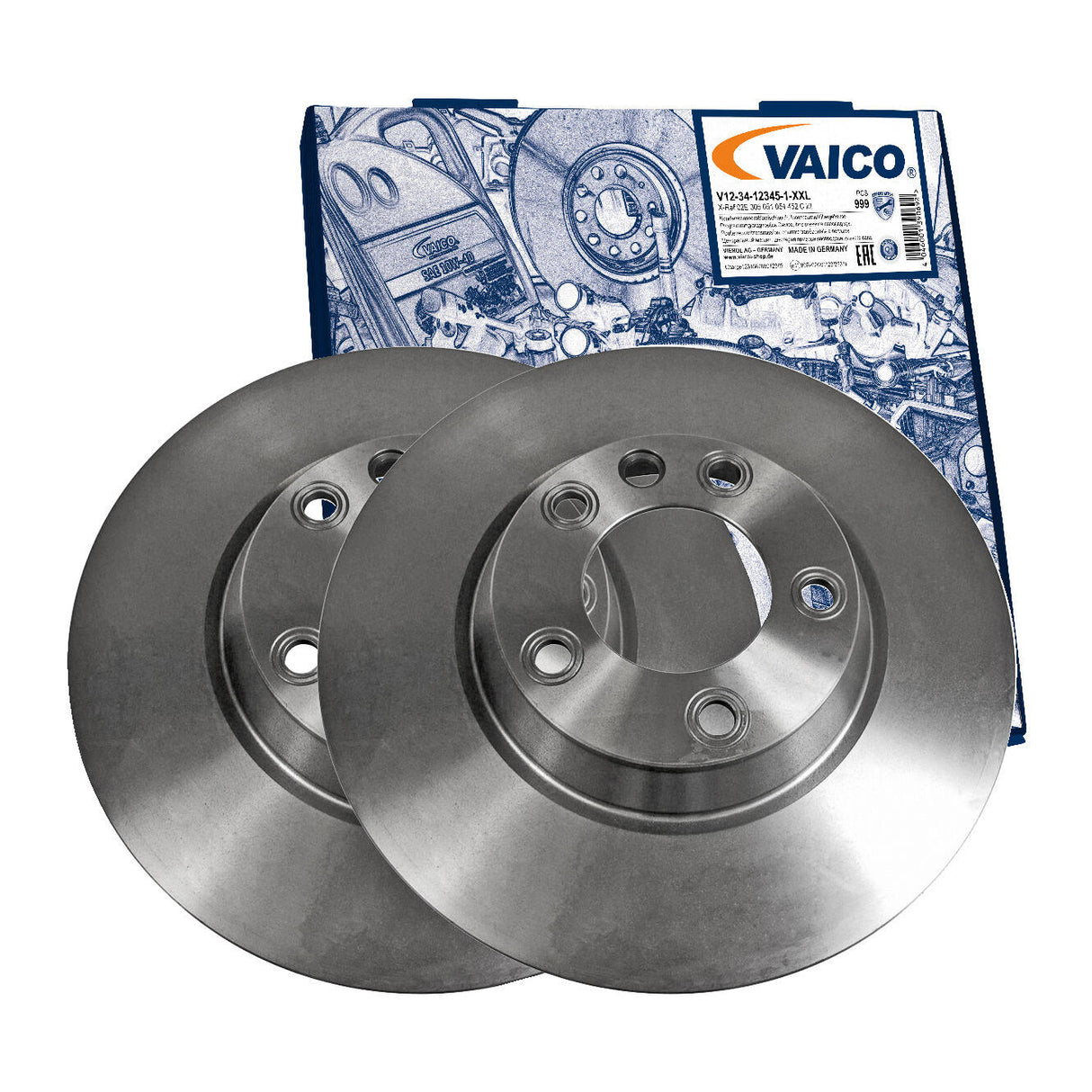 VW Brake Disc  - VAICO V10-80007