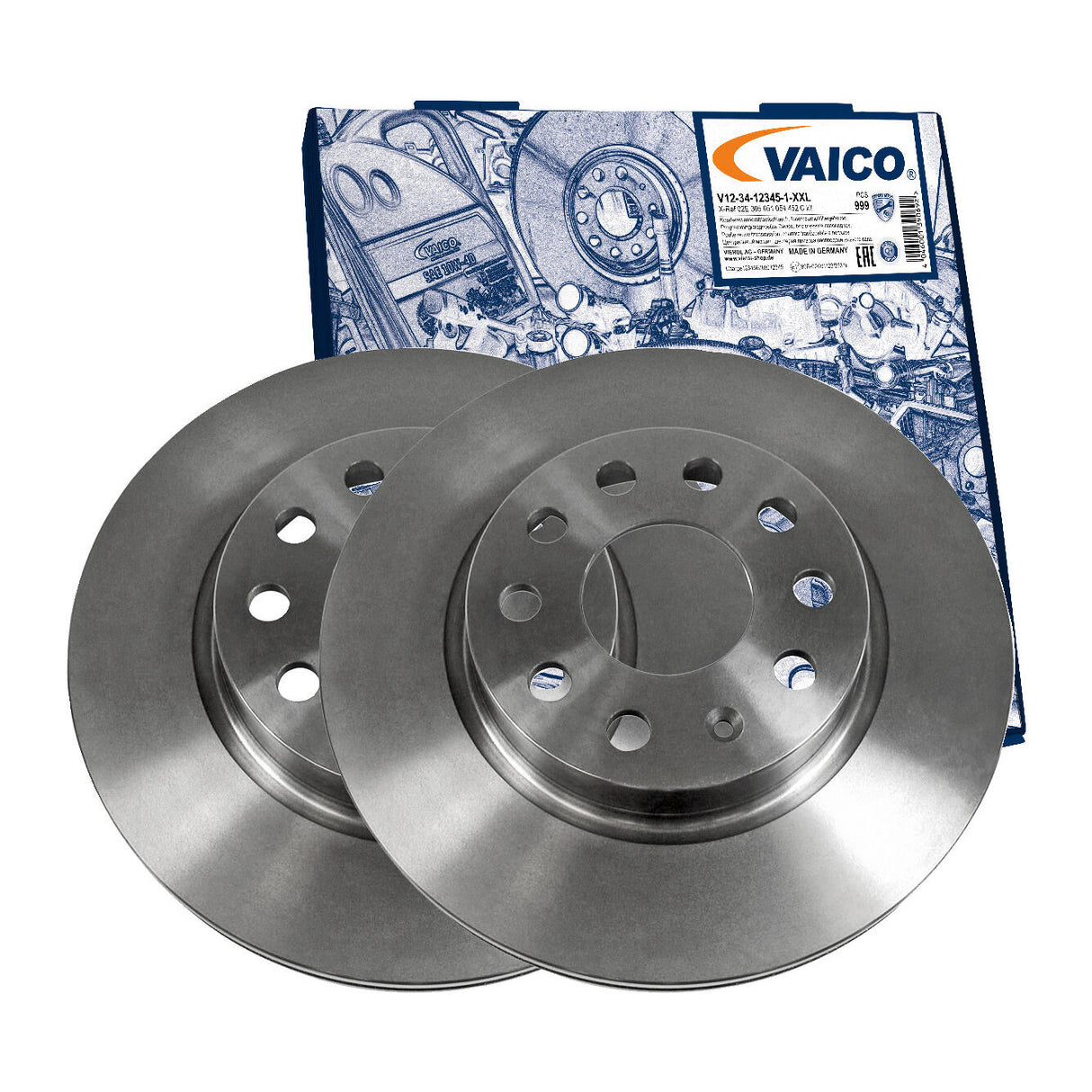 VW Brake Disc  - VAICO V10-80069