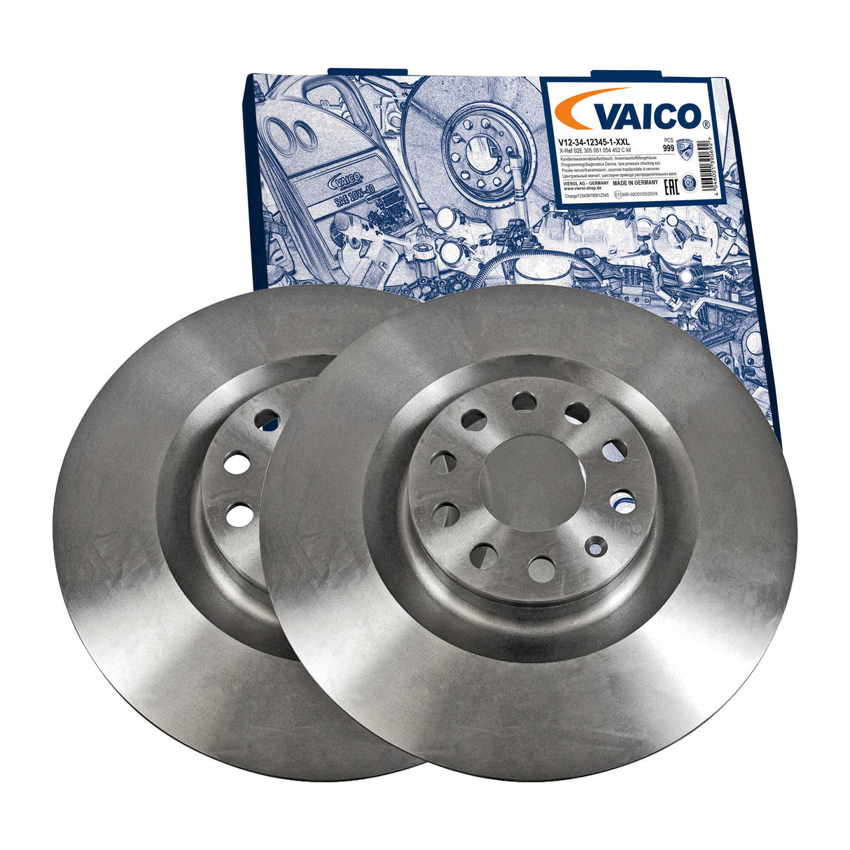 VW Brake Disc  - VAICO V10-80091