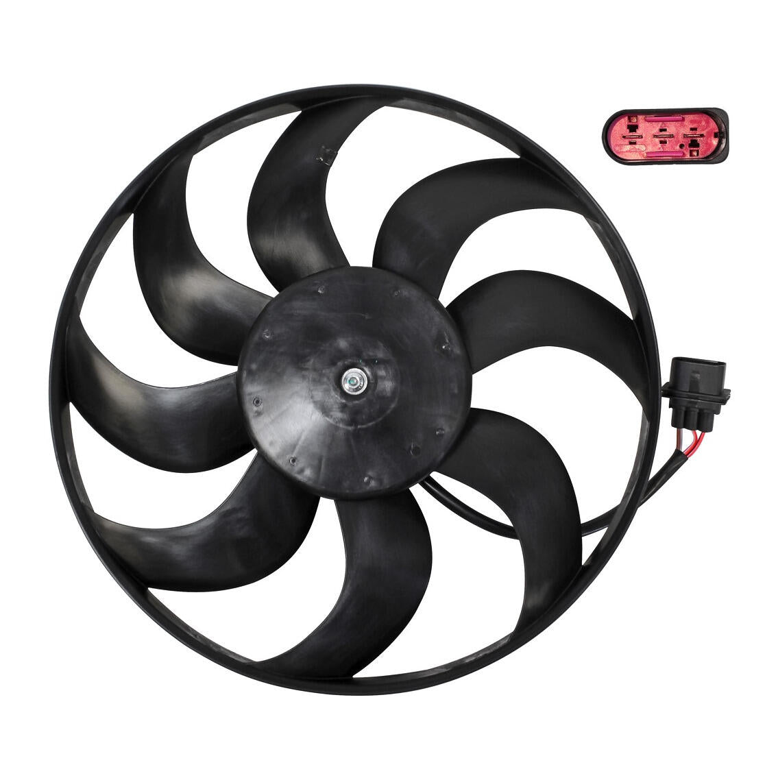 VW Fan, engine cooling  - VEMO V15-01-1849