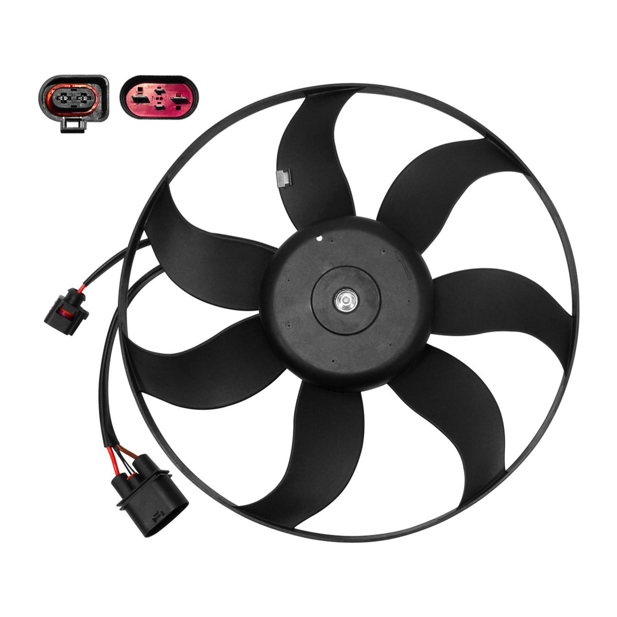 VW Fan, engine cooling  - VEMO V15-01-1882