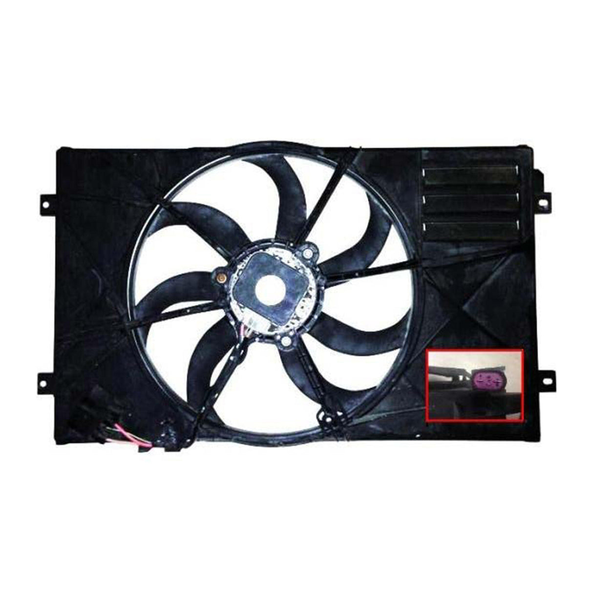 VW Fan, engine cooling  - VEMO V15-01-1920