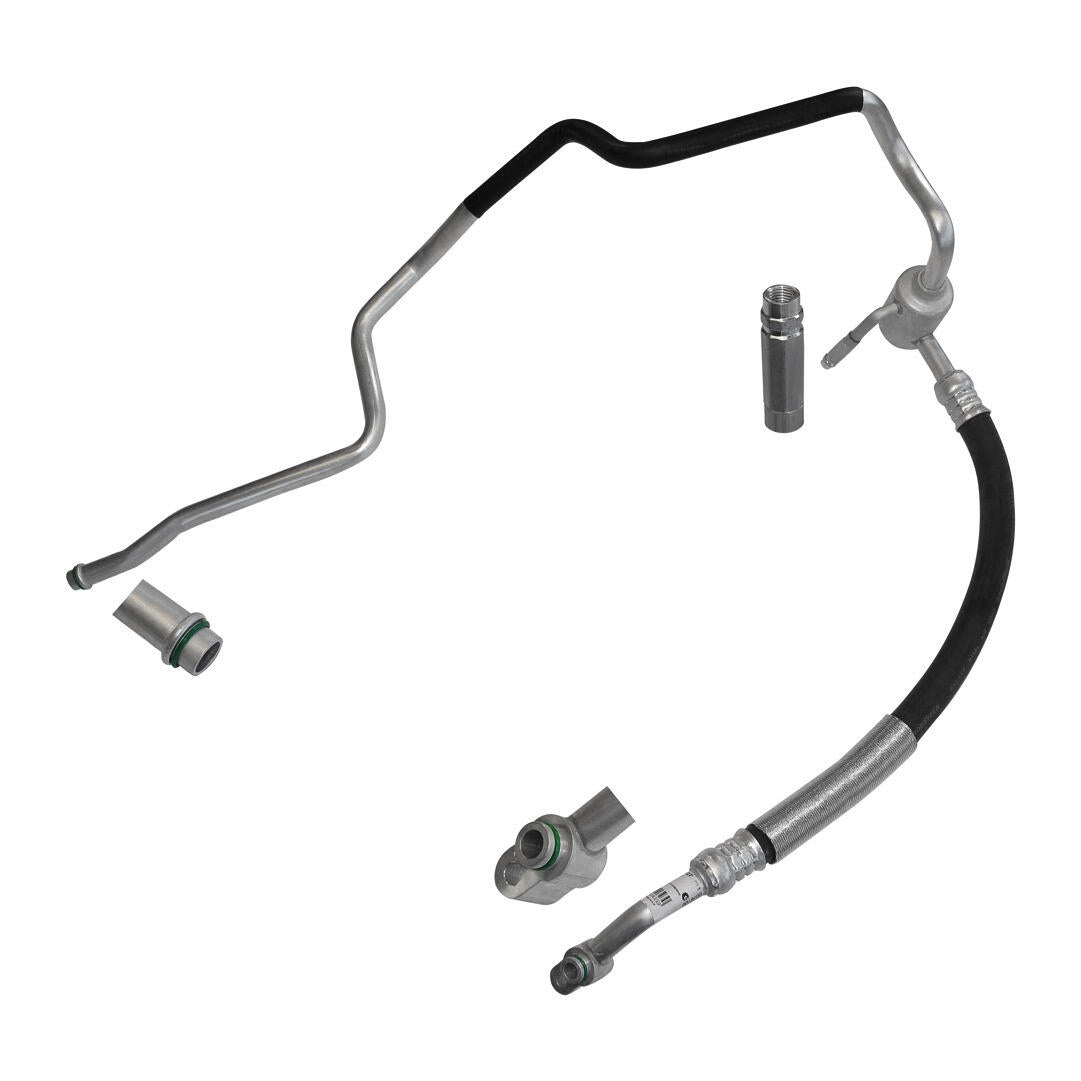 VW Low Pressure Line, air conditioning  - VEMO V15-20-0027